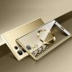 Husa pentru Samsung Galaxy S21 Ultra 5G - Techsuit Luxury Crystal MagSafe - Gold