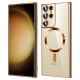 Husa pentru Samsung Galaxy S21 Ultra 5G - Techsuit Luxury Crystal MagSafe - Gold