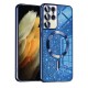 Husa pentru Samsung Galaxy S21 Ultra 5G - Techsuit Luxury Glitter MagSafe - Deep Blue