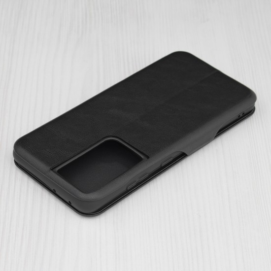 Husa pentru Samsung Galaxy S21 Ultra 5G Techsuit Safe Wallet Plus, Black