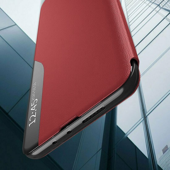 Husa pentru Samsung Galaxy S21 Ultra - Techsuit eFold Series - Red