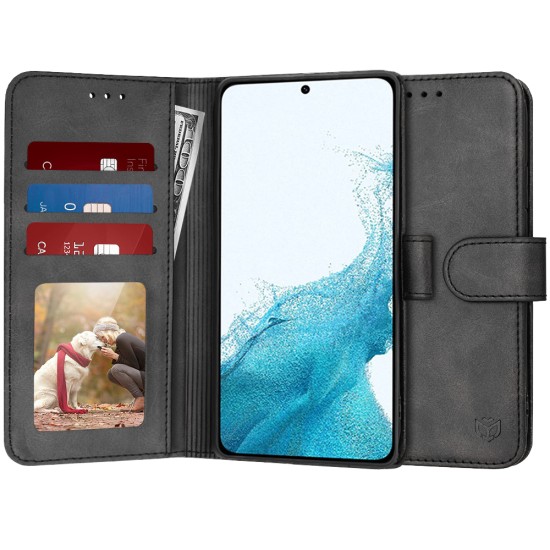 Husa pentru Samsung Galaxy S22 5G - Techsuit Diary Book - Black