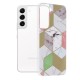 Husa pentru Samsung Galaxy S22 5G - Techsuit Marble Series - Purple Hex