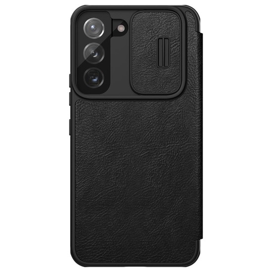 Husa pentru Samsung Galaxy S22 Plus 5G - Nillkin QIN Leather Pro Case - Black