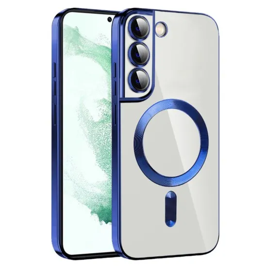 Husa pentru Samsung Galaxy S22 Plus 5G - Techsuit Luxury Crystal MagSafe - Deep Blue Husa pentru Samsung Galaxy S22 Plus 5G - Techsuit Luxury Crystal MagSafe - Deep Blue