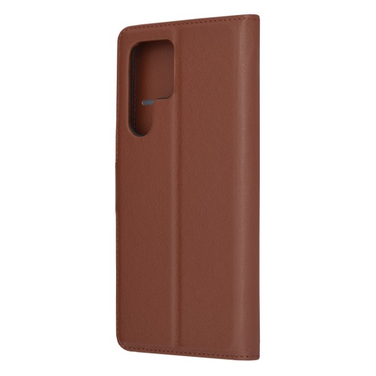 Husa pentru Samsung Galaxy S22 Ultra 5G - Techsuit Leather Folio - Brown