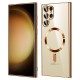 Husa pentru Samsung Galaxy S22 Ultra 5G - Techsuit Luxury Crystal MagSafe - Gold