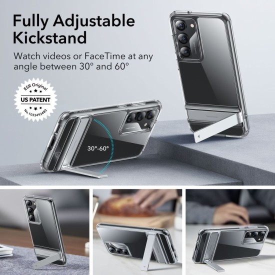 Husa pentru Samsung Galaxy S23 - ESR Air Shield Boost Kickstand - Clear