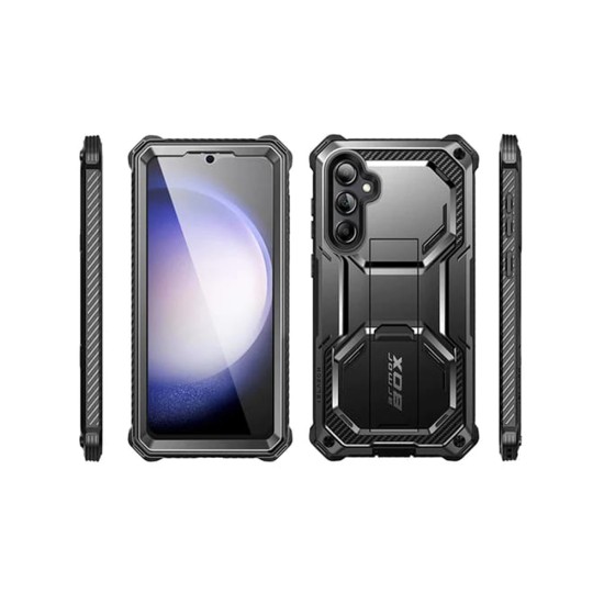 Husa pentru Samsung Galaxy S23 FE + Folie - I-Blason Armorbox - Black