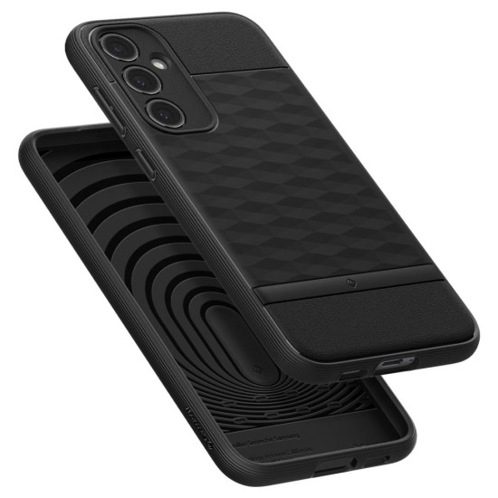 Husa pentru Samsung Galaxy S23 FE - Spigen Caseology Parallax - Matte Black