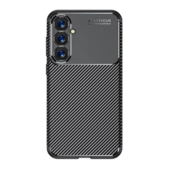 Husa pentru Samsung Galaxy S23 FE - Techsuit CarbonFiber - Black Husa pentru Samsung Galaxy S23 FE - Techsuit CarbonFiber - Black