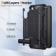 Husa pentru Samsung Galaxy S23 FE - Techsuit Hybrid Armor Kickstand - Black