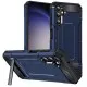 Husa pentru Samsung Galaxy S23 FE - Techsuit Hybrid Armor Kickstand - Blue Husa pentru Samsung Galaxy S23 FE - Techsuit Hybrid Armor Kickstand - Blue