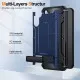 Husa pentru Samsung Galaxy S23 FE - Techsuit Hybrid Armor Kickstand - Blue Husa pentru Samsung Galaxy S23 FE - Techsuit Hybrid Armor Kickstand - Blue
