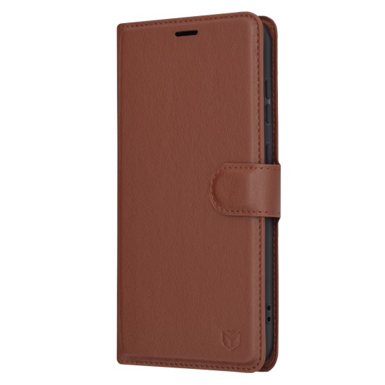 Husa pentru Samsung Galaxy S23 FE - Techsuit Leather Folio - Brown