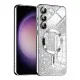 Husa pentru Samsung Galaxy S23 FE - Techsuit Luxury Glitter MagSafe - Silver Husa pentru Samsung Galaxy S23 FE - Techsuit Luxury Glitter MagSafe - Silver