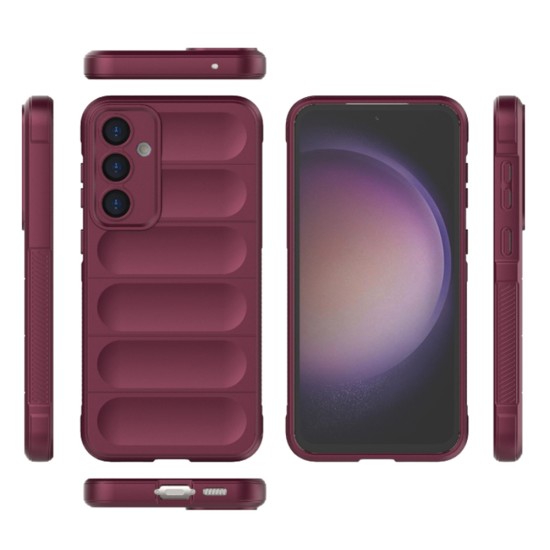 Husa pentru Samsung Galaxy S23 FE - Techsuit Magic Shield - Bordeaux