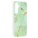 Husa pentru Samsung Galaxy S23 FE - Techsuit Marble Series - Green Hex