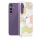 Husa pentru Samsung Galaxy S23 FE - Techsuit Marble Series - Purple Hex