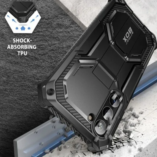 Husa pentru Samsung Galaxy S23 + Folie - I-Blason Armorbox - Black Husa pentru Samsung Galaxy S23 + Folie - I-Blason Armorbox - Black
