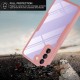 Husa pentru Samsung Galaxy S23 + Folie - Techsuit ColorVerse 360 Series - Pink