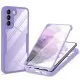Husa pentru Samsung Galaxy S23 + Folie - Techsuit ColorVerse 360 Series - Purple Husa pentru Samsung Galaxy S23 + Folie - Techsuit ColorVerse 360 Series - Purple