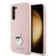 Husa pentru Samsung Galaxy S23 - Karl Lagerfeld Silicone (KLHCS23SSMHCNPP) - Pink Choupette Metal Pin Husa pentru Samsung Galaxy S23 - Karl Lagerfeld Silicone (KLHCS23SSMHCNPP) - Pink Choupette Metal Pin