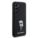 Husa pentru Samsung Galaxy S23 - Karl Lagerfeld Silicone (KLHCS23SSMHKNPK) - Ikonik Metal Pin