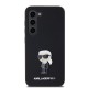 Husa pentru Samsung Galaxy S23 - Karl Lagerfeld Silicone (KLHCS23SSMHKNPK) - Ikonik Metal Pin