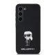 Husa pentru Samsung Galaxy S23 - Karl Lagerfeld Silicone (KLHCS23SSMHKNPK) - Ikonik Metal Pin