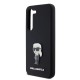 Husa pentru Samsung Galaxy S23 - Karl Lagerfeld Silicone (KLHCS23SSMHKNPK) - Ikonik Metal Pin