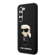 Husa pentru Samsung Galaxy S23 - Karl Lagerfeld Silicone (KLHCS23SSNIKBCK) - Ikonik