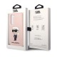 Husa pentru Samsung Galaxy S23 - Karl Lagerfeld Silicone (KLHCS23SSNIKBCP) - Pink Ikonik