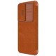 Husa pentru Samsung Galaxy S23 - Nillkin QIN Leather Pro Case - Brown