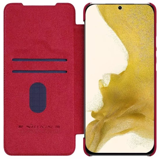 Husa pentru Samsung Galaxy S23 - Nillkin QIN Leather Pro Case - Red