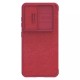 Husa pentru Samsung Galaxy S23 - Nillkin QIN Leather Pro Case - Red