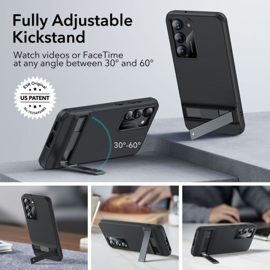 Husa pentru Samsung Galaxy S23 Plus - ESR Air Shield Boost Kickstand - Translucent Black