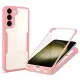 Husa pentru Samsung Galaxy S23 Plus + Folie - Techsuit ColorVerse 360 Series - Pink Husa pentru Samsung Galaxy S23 Plus + Folie - Techsuit ColorVerse 360 Series - Pink