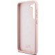 Husa pentru Samsung Galaxy S23 Plus - Karl Lagerfeld Silicone (KLHCS23MSMHCNPP) - Pink Choupette Metal Pin