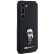 Husa pentru Samsung Galaxy S23 Plus - Karl Lagerfeld Silicone (KLHCS23MSMHKNPK) - Ikonik Metal Pin