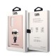 Husa pentru Samsung Galaxy S23 Plus - Karl Lagerfeld Silicone (KLHCS23MSNIKBCP) - Pink Ikonik