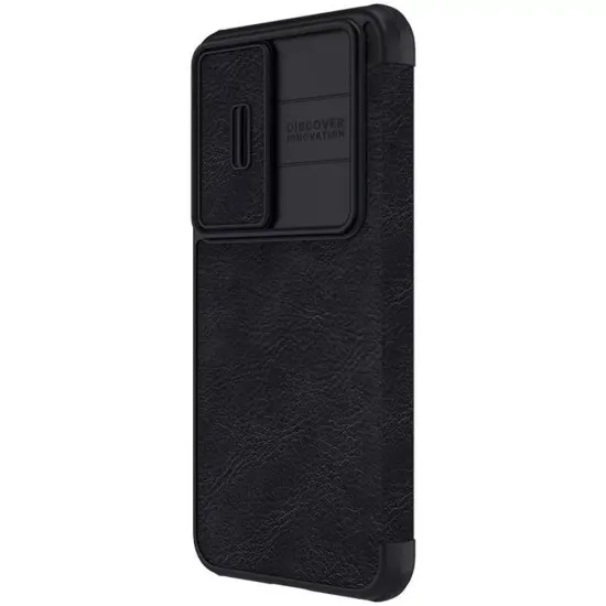 Husa pentru Samsung Galaxy S23 Plus - Nillkin QIN Leather Pro Case - Black
