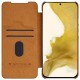 Husa pentru Samsung Galaxy S23 Plus - Nillkin QIN Leather Pro Case - Brown