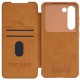 Husa pentru Samsung Galaxy S23 Plus - Nillkin QIN Leather Pro Case - Brown