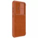 Husa pentru Samsung Galaxy S23 Plus - Nillkin QIN Leather Pro Case - Brown