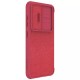 Husa pentru Samsung Galaxy S23 Plus - Nillkin QIN Leather Pro Case - Red