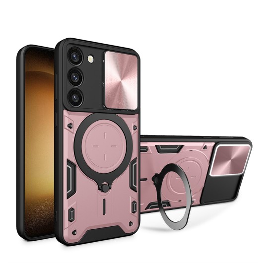 Husa pentru Samsung Galaxy S23 Plus - Techsuit CamGuard Pro - Rose Gold