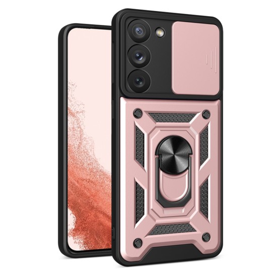 Husa pentru Samsung Galaxy S23 Plus - Techsuit CamShield Series - Rose Gold