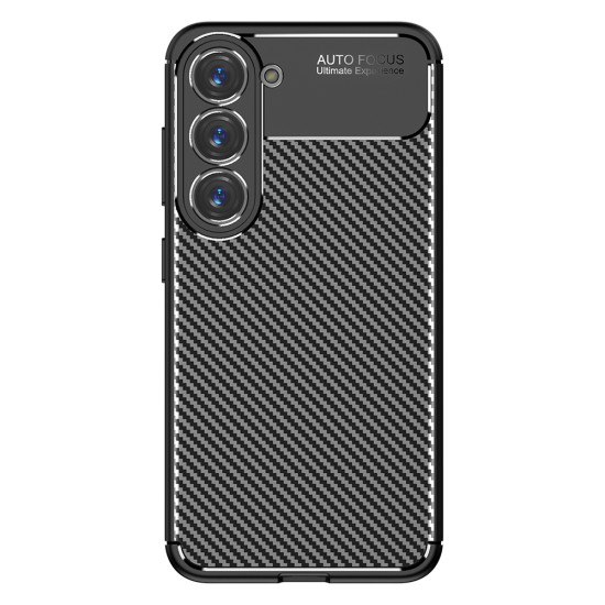 Husa pentru Samsung Galaxy S23 Plus - Techsuit CarbonFiber - Black