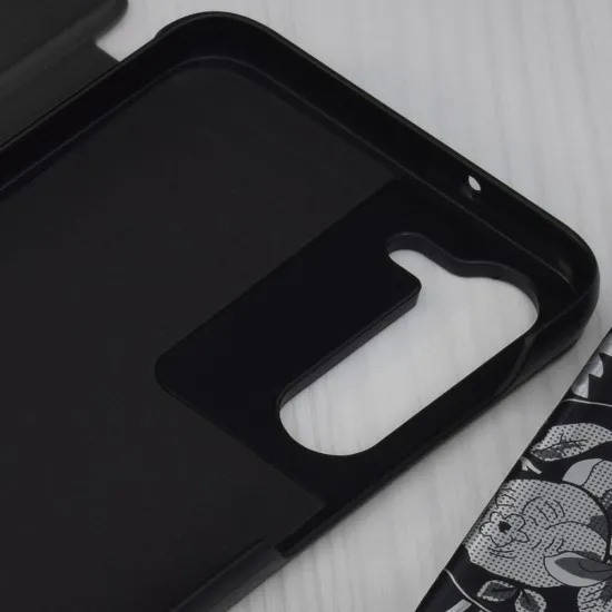 Husa pentru Samsung Galaxy S23 Plus - Techsuit eFold Series - Black Husa pentru Samsung Galaxy S23 Plus - Techsuit eFold Series - Black